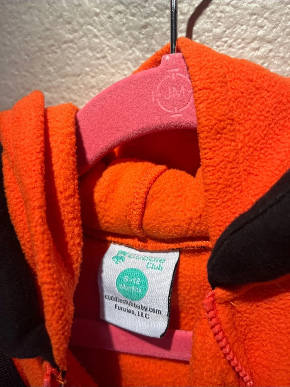 Cuddle Club Astronaut NASA Romper Costume Outfit Size 6-12 Months